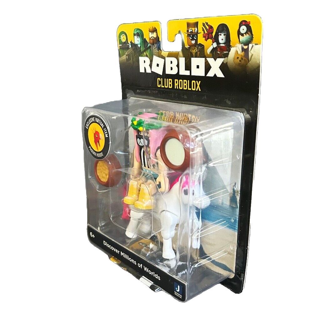 Roblox Club Roblox Unicorn Pack Includes Exclusive Virtual Item By Jazwares NIB - Picture 3 of 5